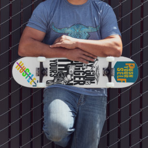 Anpassningsbar Tryckta Skateboard