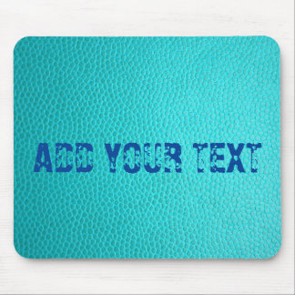 Anpassningsbar Turcos Leather Mönster Mousepad Musmatta