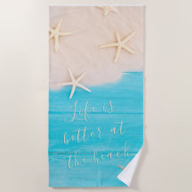 Anpassningsbar Turcos Wood with Starfish Summer