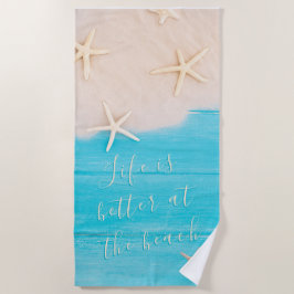 Anpassningsbar Turcos Wood with Starfish Summer