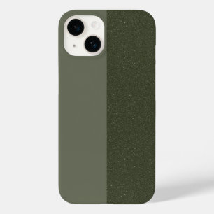 Anpassningsbar Tvåtonsbuss Grönt Struktur iPhone 1