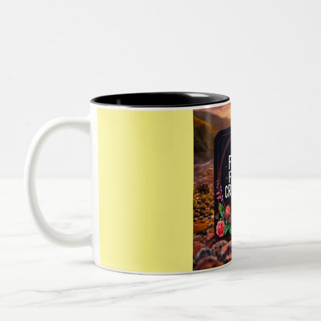 "Anpassningsbar Two-Tone Mugg | Snyggt och Personl (Vänster)
