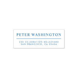 Anpassningsbar, tydlig, jämn utskrift av Namn och  Självfärgande Stämpel