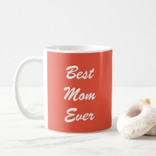 Anpassningsbar Typografi Bästa Mamma någonsin Oran Kaffemugg