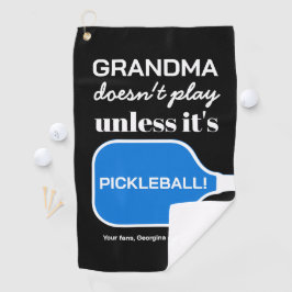 Anpassningsbar Typography Funny Grandma Pickleball