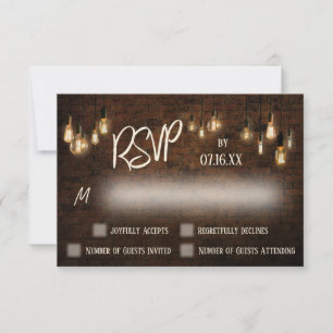 Anpassningsbar Typography Industrial Bricks, Ediso OSA Kort