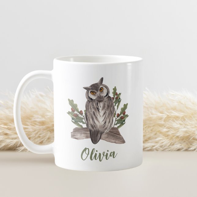 Anpassningsbar Uggla Kaffemugg (Skapare uppladdad)