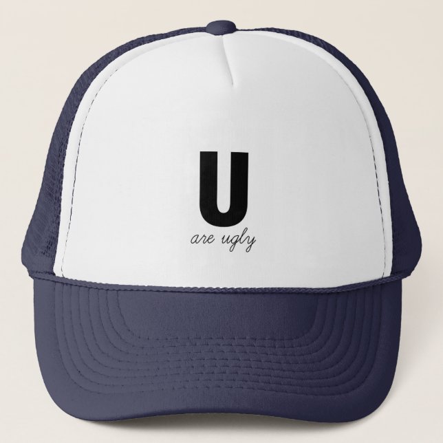 Anpassningsbar Ugly Hat Keps (Framsida)