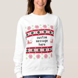 Anpassningsbar Ugly jul Sweater T Shirt