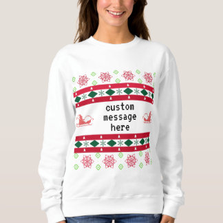 Anpassningsbar Ugly jul Sweater T Shirt