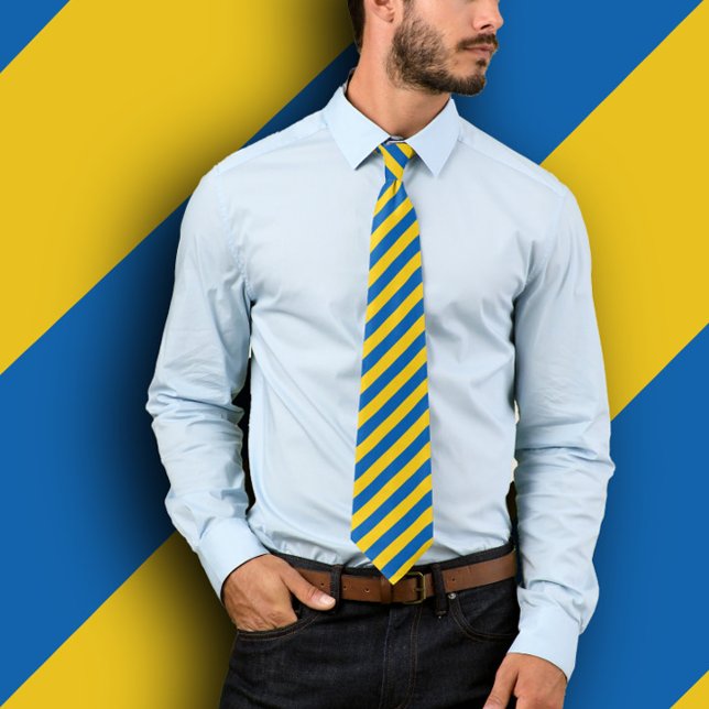 Anpassningsbar Ukraina Plain Flagga Slips (Skapare uppladdad)
