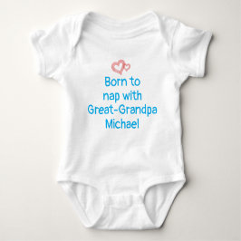 Anpassningsbar Underbar-Grandpa Gift från Baby, Po T Shirt