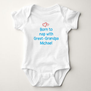 Anpassningsbar Underbar-Grandpa Gift från Baby, Po T Shirt