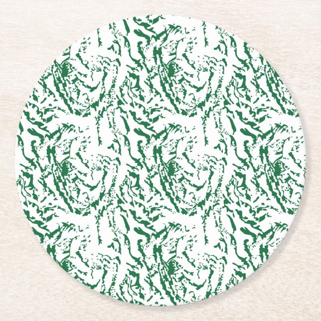 Anpassningsbar Underlägg | Logotyp, foto, Unik dry Papper Rund (Framsidan)