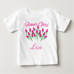 Anpassningsbar underordnad flicktröja t shirt