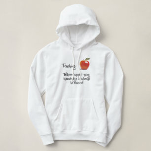 Anpassningsbar undervisar alltid i säsongsäpple t shirt