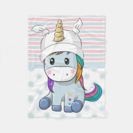 Anpassningsbar Unicorn Small Pojke Fleece Blanket