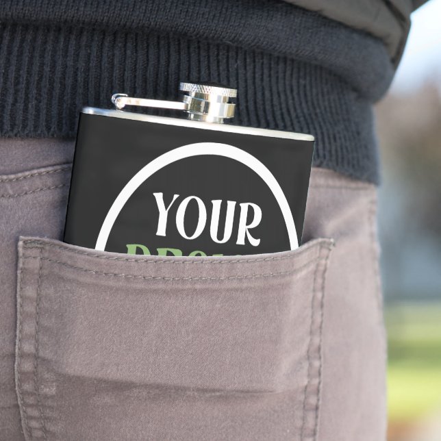 anpassningsbar, unik, elegant och minimalistisk fickplunta (In Situ)