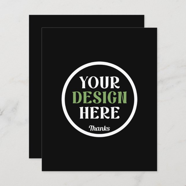 anpassningsbar, unik, elegant och minimalistisk He (Fram/baksida)