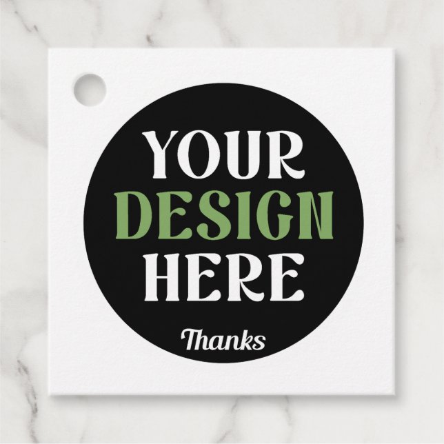 anpassningsbar, unik, elegant och minimalistisk He Gåvor Etiketter (Framsida)