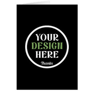 anpassningsbar, unik, elegant och minimalistisk He Hälsningskort