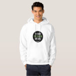 anpassningsbar, unik, elegant och minimalistisk He Hoodie<br><div class="desc">Den här utformningen är tillgänglig för alla. Du kan anpassa logotyp,  bilder,  text och färg enligt dina önskemål. Tack så mycket.</div>