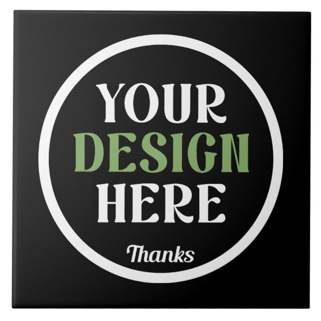 anpassningsbar, unik, elegant och minimalistisk He Kakelplatta (Framsidan)