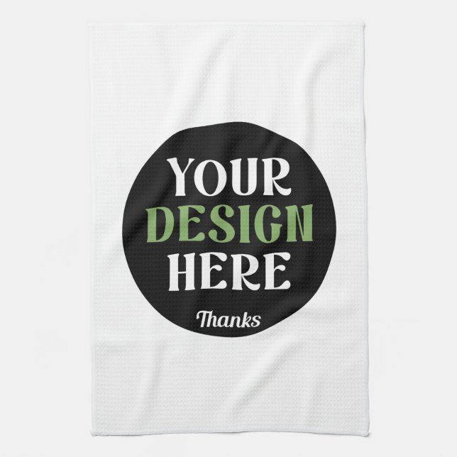 anpassningsbar, unik, elegant och minimalistisk He Kökshandduk (Vertikal)