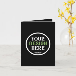 anpassningsbar, unik, elegant och minimalistisk He Kort