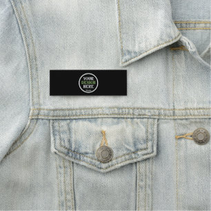 anpassningsbar, unik, elegant och minimalistisk He Namnbricka