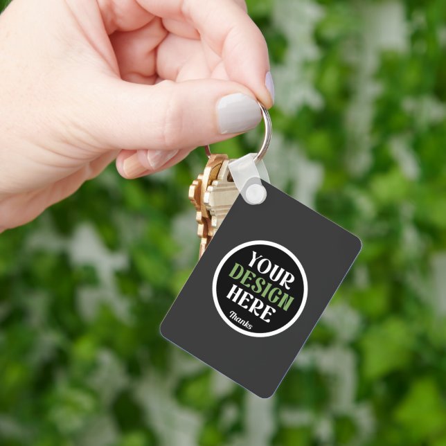 anpassningsbar, unik, elegant och minimalistisk He Nyckelring (Hand)