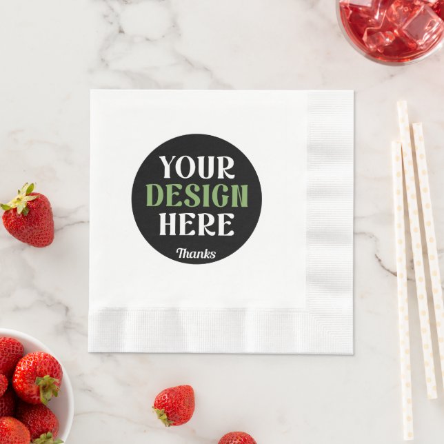 anpassningsbar, unik, elegant och minimalistisk He Pappersservett (Insitu)