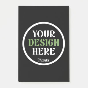 anpassningsbar, unik, elegant och minimalistisk He Post-it Block