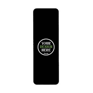 anpassningsbar, unik, elegant och minimalistisk He Returadress Etikett