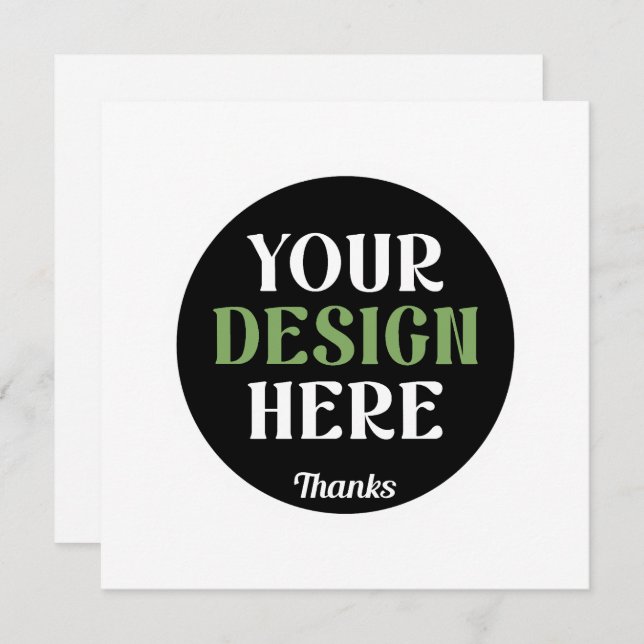 anpassningsbar, unik, elegant och minimalistisk He Spara Datumet (Fram/baksida)