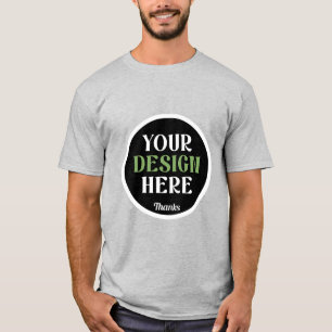 anpassningsbar, unik, elegant och minimalistisk He T Shirt