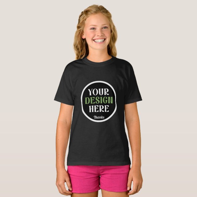 anpassningsbar, unik, elegant och minimalistisk He T Shirt (Hel framsida)