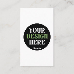 anpassningsbar, unik, elegant och minimalistisk He Visitkort