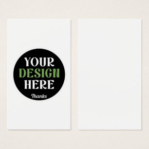 anpassningsbar, unik, elegant och minimalistisk He Visitkort