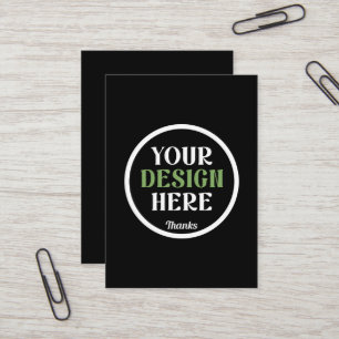 anpassningsbar, unik, elegant och minimalistisk He Visitkort