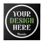 anpassningsbar, unik, elegant och minimalistisk kakelplatta<br><div class="desc">Den här utformningen är tillgänglig för alla. Du kan anpassa logotyp, bilder, text och färg enligt dina önskemål. Tack så mycket.</div>