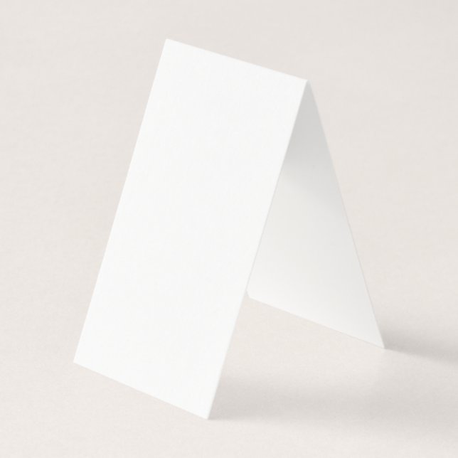 anpassningsbar, unik, elegant och minimalistisk kort (Baksida)