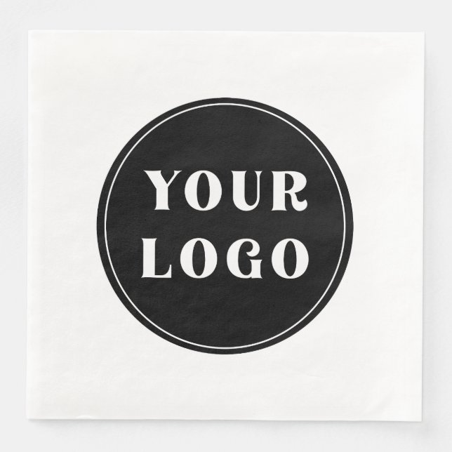 anpassningsbar, unik, elegant och minimalistisk pappersservett (Framsida)