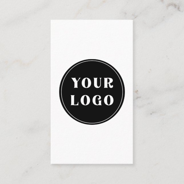 anpassningsbar, unik, elegant och minimalistisk rabattkort (Framsida)