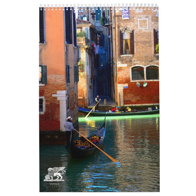 Anpassningsbar utskrivaven kalender (Omslag)