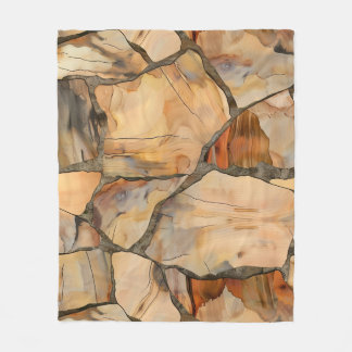 Anpassningsbar - utskrivet mjukt blad med blad 50  fleecefilt