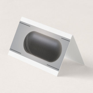 Anpassningsbar Vågrät Tält-mappat Affärskort med Visitkort