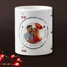 Anpassningsbar Valentindagen Mugg med Cherry