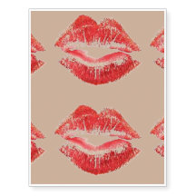 ANPASSNINGSBAR VALENTINE HEARTS TEMPORARY TATOOS