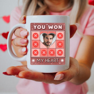 Anpassningsbar Valentine Photo Kärlek Kaffemugg